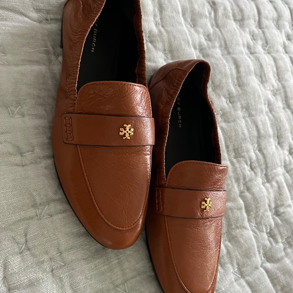 Tory Burch Ballet Loafers 8.5 Bourbon - Picture 5 of 6
